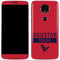 NFL Houston Texans Red Performance Series Moto E5 Plus Skin