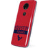 NFL Houston Texans Red Performance Series Moto E5 Plus Skin