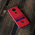 NFL Houston Texans Red Performance Series Moto E5 Plus Skin
