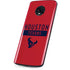 NFL Houston Texans Red Performance Series Moto G6 Skin