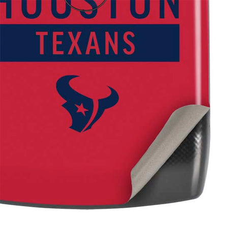 NFL Houston Texans Red Performance Series Motorola RAZR Skin