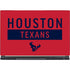 NFL Houston Texans Red Performance Series MSI GS65 Stealth Laptop Skin