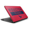 NFL Houston Texans Red Performance Series HP Notebook Skin