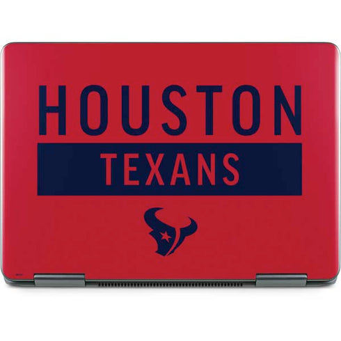 NFL Houston Texans Red Performance Series Notebook 9 Pro 13in (2017) Skin