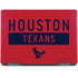 NFL Houston Texans Red Performance Series Notebook 9 Pro 13in (2017) Skin