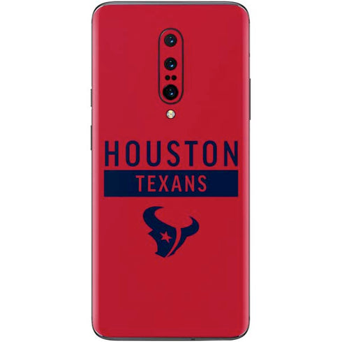 NFL Houston Texans Red Performance Series OnePlus 7 Pro Skin
