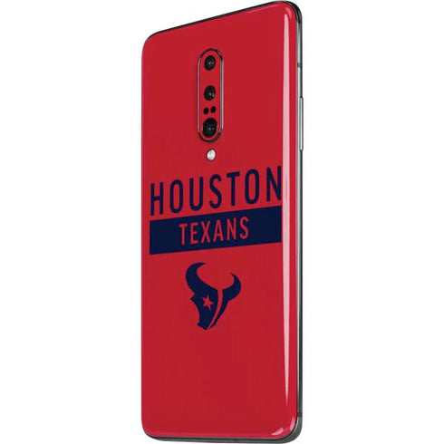 NFL Houston Texans Red Performance Series OnePlus 7 Pro Skin