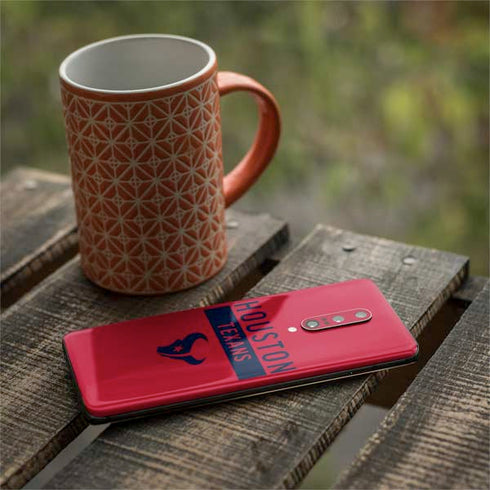 NFL Houston Texans Red Performance Series OnePlus 7 Pro Skin