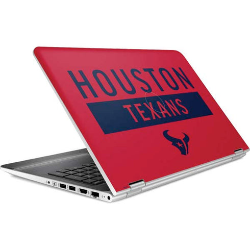 NFL Houston Texans Red Performance Series HP Pavilion Skin