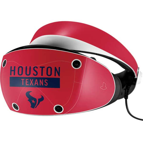 NFL Houston Texans Red Performance Series PlayStation VR2 Skin