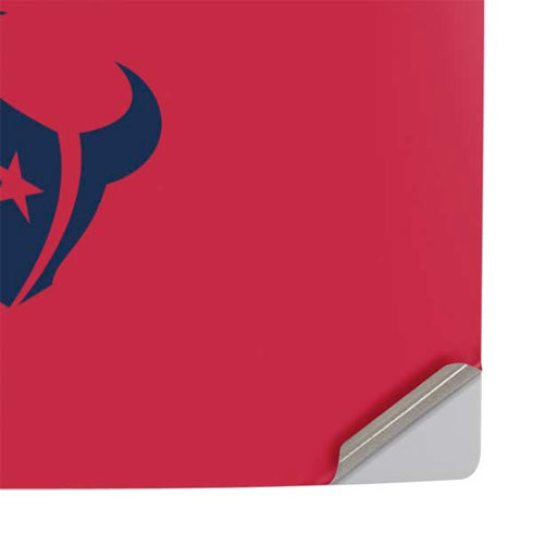 NFL Houston Texans Red Performance Series PS5 Slim Digital Edition Console Skin