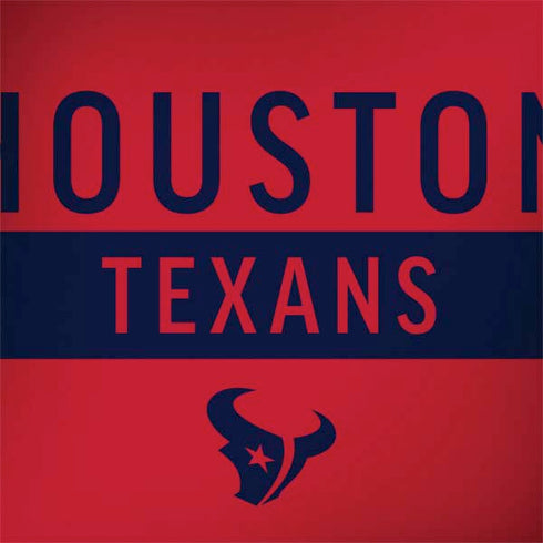 NFL Houston Texans Red Performance Series Surface Book 2 15in Skin