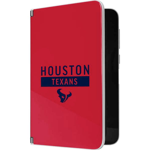 NFL Houston Texans Red Performance Series Surface Duo Skin