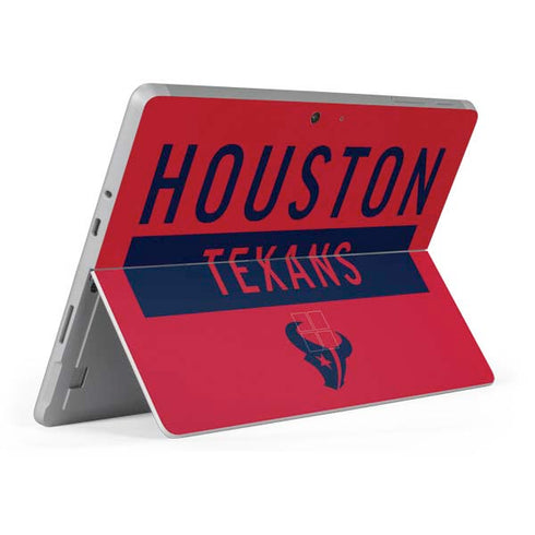 NFL Houston Texans Red Performance Series Surface Go Skin