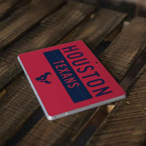 NFL Houston Texans Red Performance Series Surface Go Skin
