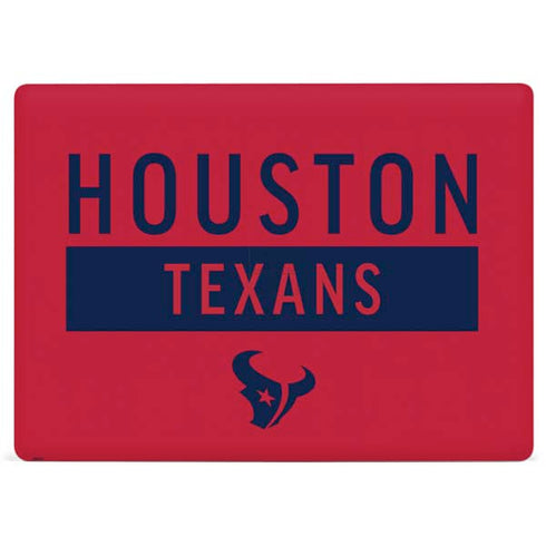 NFL Houston Texans Red Performance Series Surface Laptop 3 13.5in Skin