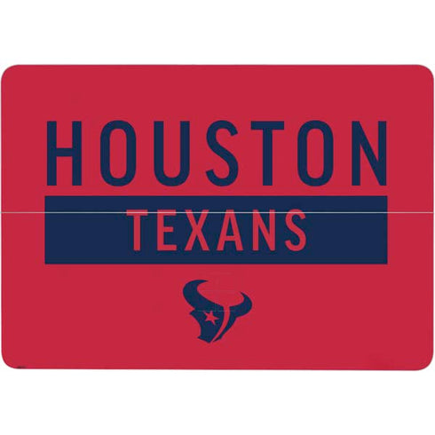 NFL Houston Texans Red Performance Series Surface Laptop Studio Skin