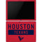 NFL Houston Texans Red Performance Series Surface Pro 6 Skin