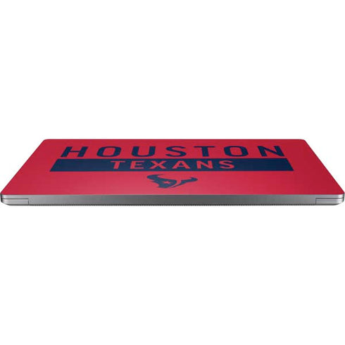 NFL Houston Texans Red Performance Series Universal Laptop 16in (13 x 9.4in) Skin