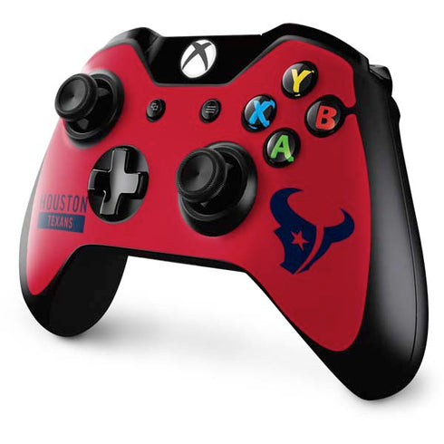 NFL Houston Texans Red Performance Series Xbox One Controller Skin