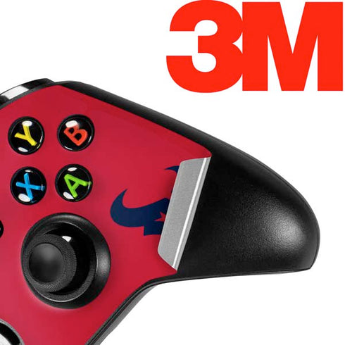 NFL Houston Texans Red Performance Series Xbox One S Controller Skin