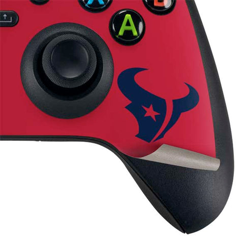 NFL Houston Texans Red Performance Series Xbox Series X Bundle Skin