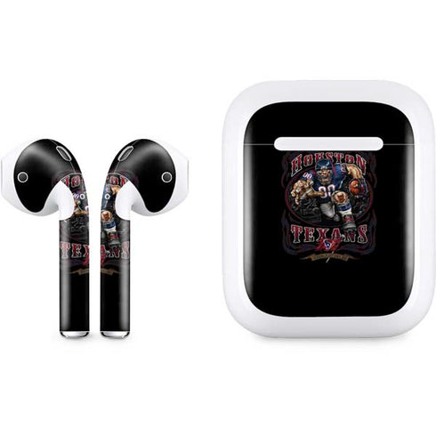 Liquid Blue NFL Houston Texans Running Back Apple AirPods Skin