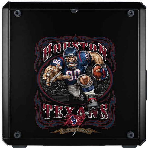 Liquid Blue NFL Houston Texans Running Back Cooler Master MasterBox Q300L Mini Tower Skin