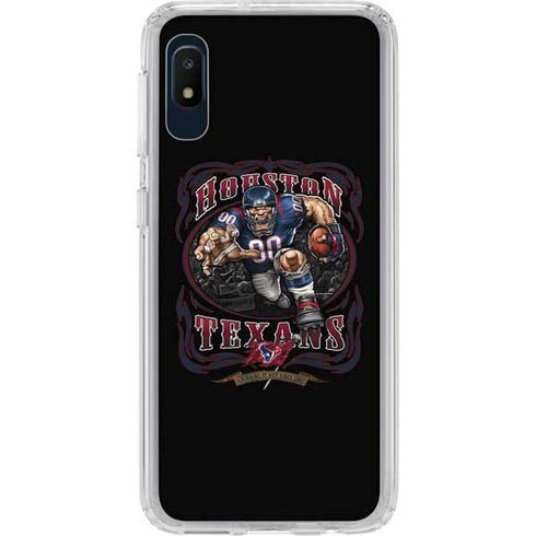 Liquid Blue NFL Houston Texans Running Back Galaxy A10e Clear Case
