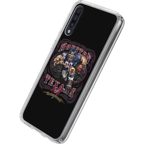 Liquid Blue NFL Houston Texans Running Back Galaxy A50 Clear Case