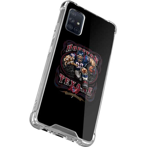 Liquid Blue NFL Houston Texans Running Back Galaxy A71 5G Clear Case