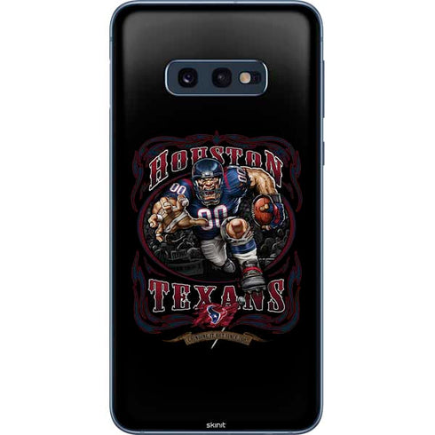 Liquid Blue NFL Houston Texans Running Back Galaxy S10e Skin