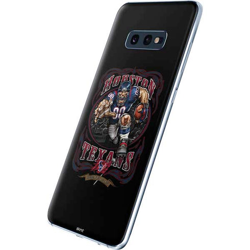 Liquid Blue NFL Houston Texans Running Back Galaxy S10e Skin