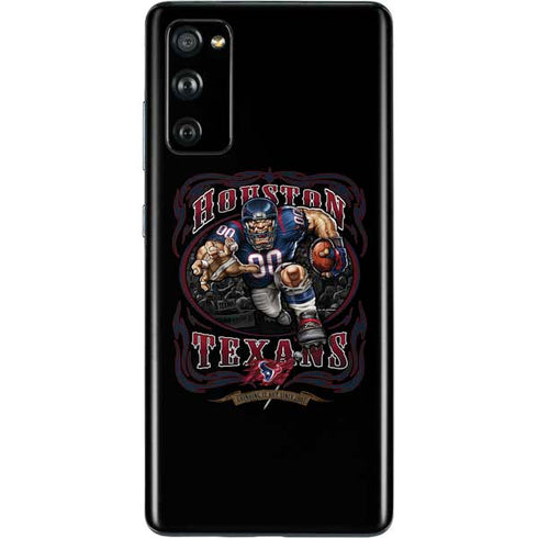 Liquid Blue NFL Houston Texans Running Back Galaxy S20 Fan Edition Skin