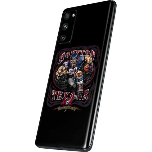 Liquid Blue NFL Houston Texans Running Back Galaxy S20 Fan Edition Skin