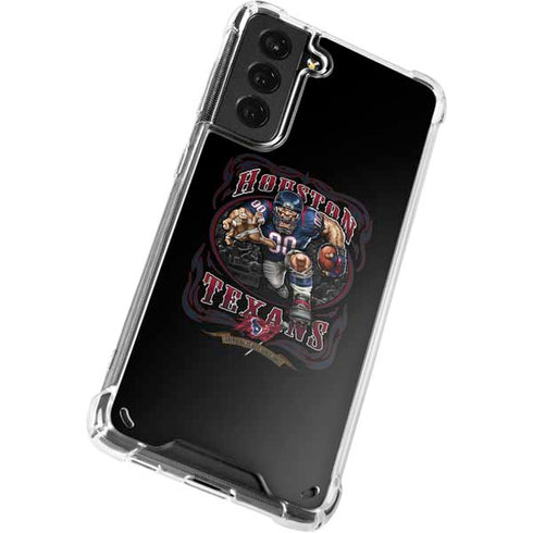 Liquid Blue NFL Houston Texans Running Back Galaxy S21 5G Clear Case