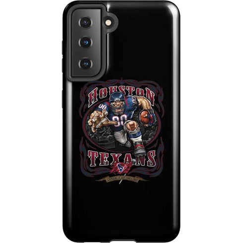 Liquid Blue NFL Houston Texans Running Back Galaxy S21 5G Pro Case