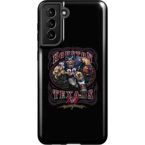 Liquid Blue NFL Houston Texans Running Back Galaxy S21 FE Pro Case