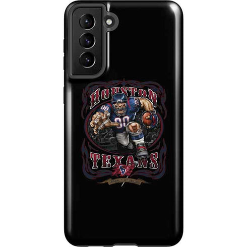 Liquid Blue NFL Houston Texans Running Back Galaxy S21 Plus 5G Pro Case