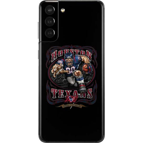 Liquid Blue NFL Houston Texans Running Back Galaxy S21 Plus 5G Skin