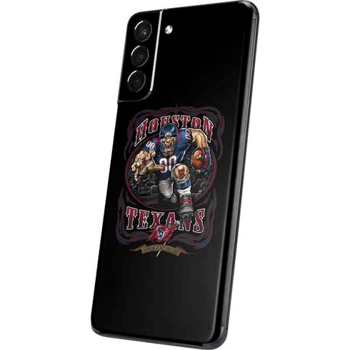 Liquid Blue NFL Houston Texans Running Back Galaxy S21 Plus 5G Skin