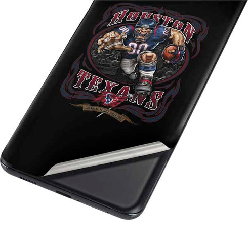 Liquid Blue NFL Houston Texans Running Back Galaxy S21 Plus 5G Skin