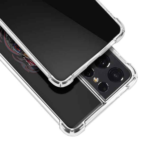 Liquid Blue NFL Houston Texans Running Back Galaxy S21 Ultra 5G Clear Case