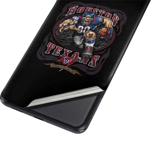 Liquid Blue NFL Houston Texans Running Back Galaxy S21 Ultra 5G Skin