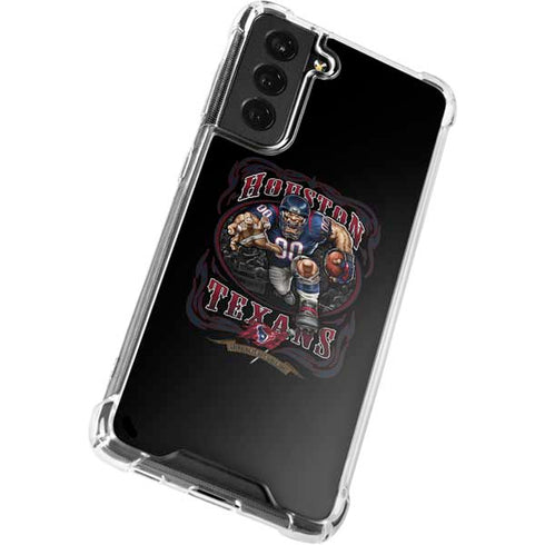 Liquid Blue NFL Houston Texans Running Back Galaxy S22 Plus Clear Case