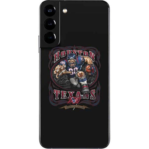 Liquid Blue NFL Houston Texans Running Back Galaxy S22 Plus Skin