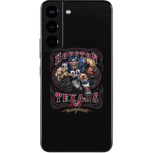 Liquid Blue NFL Houston Texans Running Back Galaxy S22 Skin