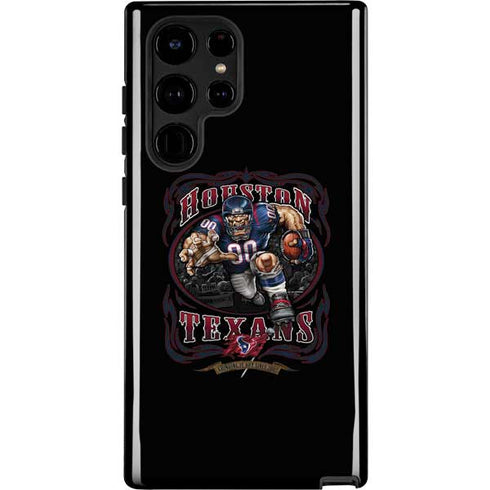 Liquid Blue NFL Houston Texans Running Back Galaxy S22 Ultra Pro Case