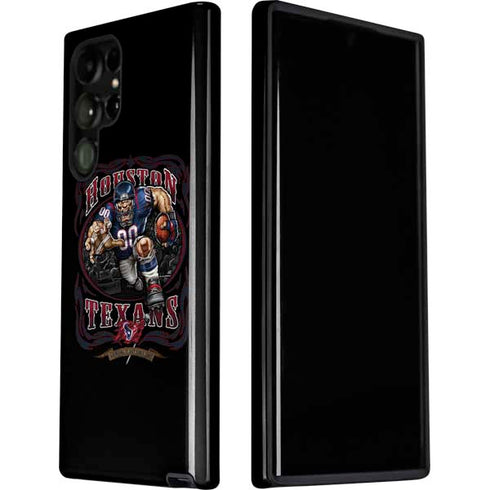 Liquid Blue NFL Houston Texans Running Back Galaxy S22 Ultra Pro Case
