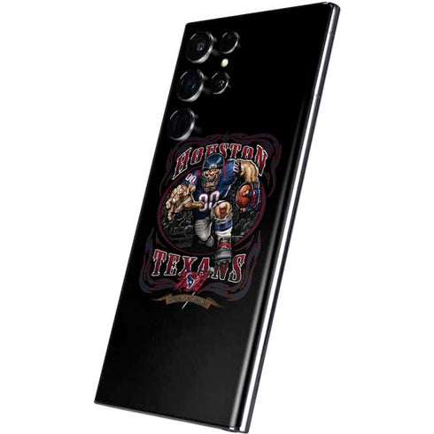 Liquid Blue NFL Houston Texans Running Back Galaxy S22 Ultra Skin